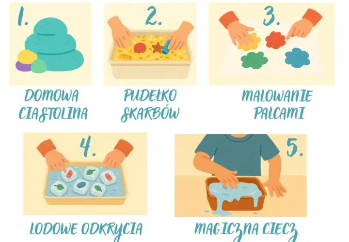 Wysypywanki sensoryczne: jak wspierają rozwój dziecka i kreatywność