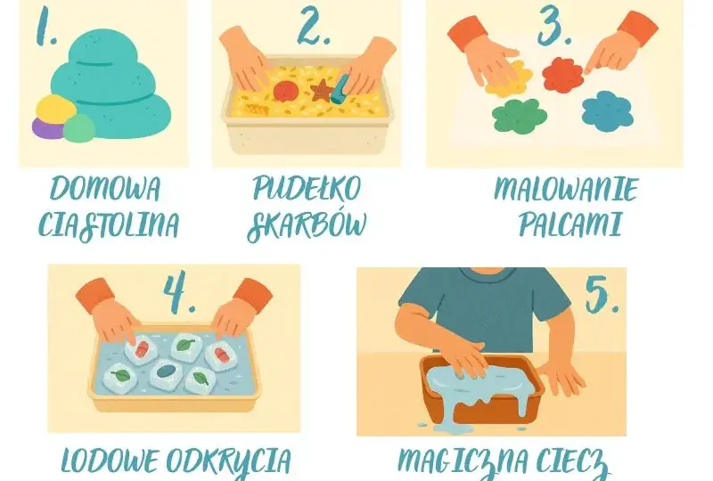 Wysypywanki sensoryczne: jak wspierają rozwój dziecka i kreatywność